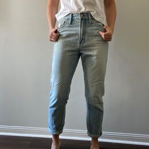 Madewell Perfect Summer Jean in Fitzgerald Wash